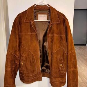 Customellow Suede Brown Jacket